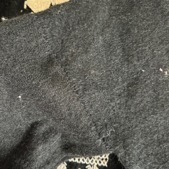 Thevintagejesus embroidered wool jacket sweater - Picture 10 of 11